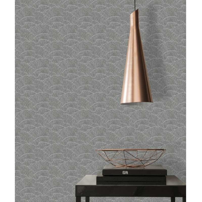 Tapete Schwarz, Grau, Silber Architects Paper Vliestapete (391744)