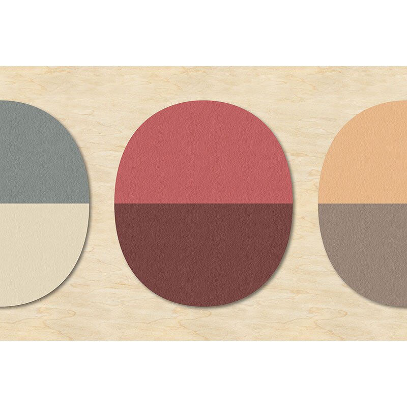 Digitaldruck-Tapete Split ovals 3 livingwalls (114562)