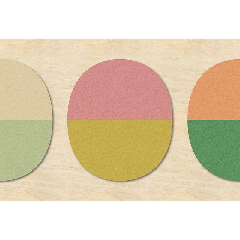 Digitaldruck-Tapete Split ovals 2 livingwalls (114557)