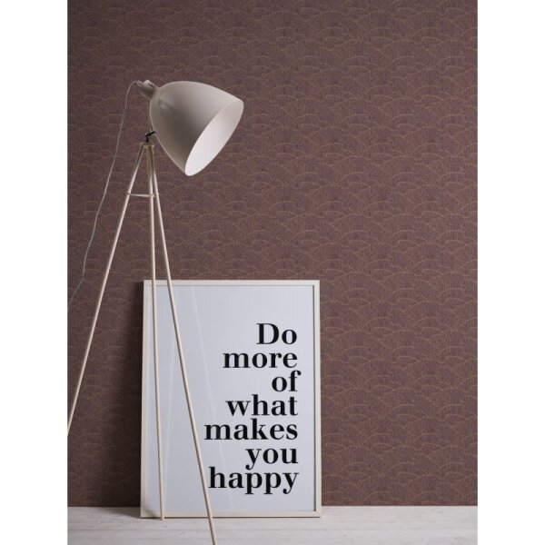 Tapete Lila, Gold, Kupfer Architects Paper Vliestapete (391743)