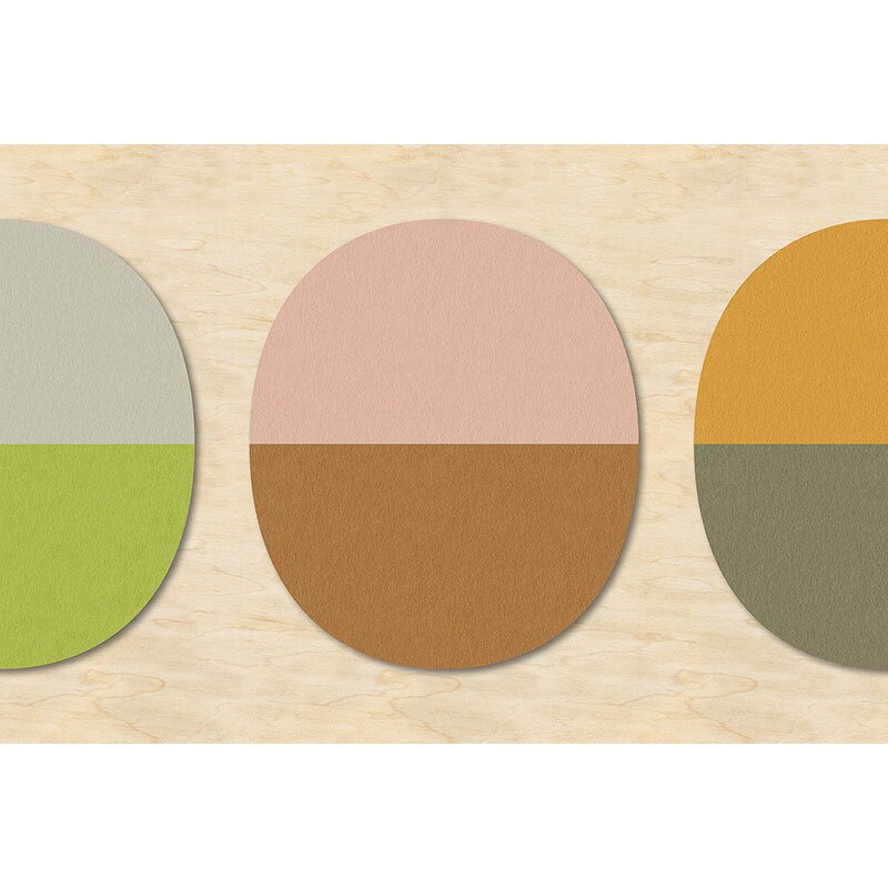 Digitaldruck-Tapete Split ovals 1 livingwalls (114552)