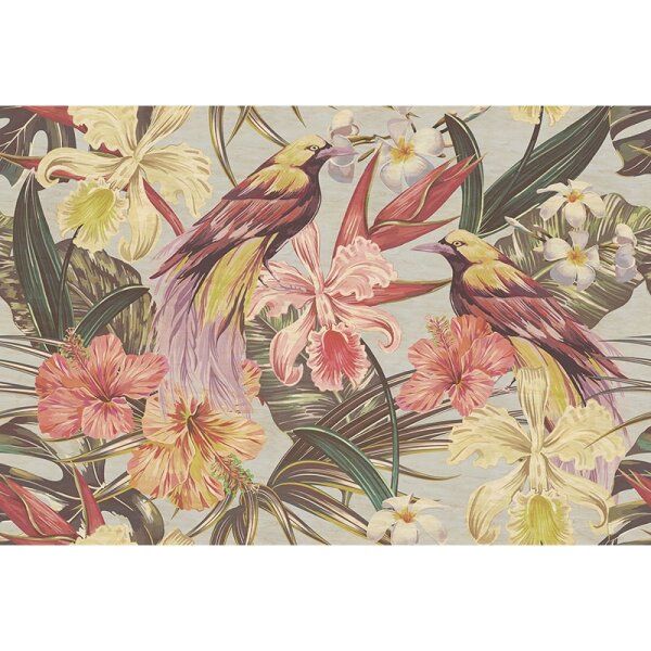 Digitaldruck-Tapete Exotic birds 1 livingwalls (114412)
