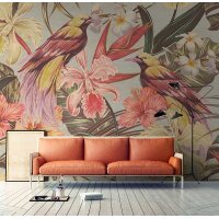 Digitaldruck-Tapete Exotic birds 1 livingwalls (114412)