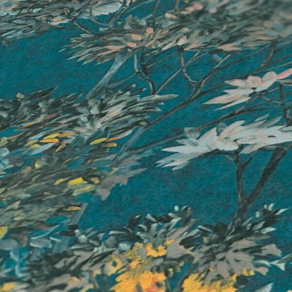 Tapete Blau, Grün, Petrol Architects Paper Vliestapete (391735)