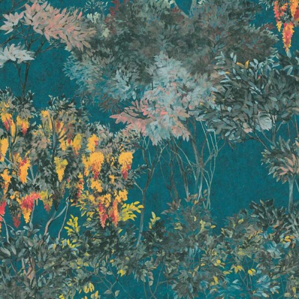 Tapete Blau, Grün, Petrol Architects Paper Vliestapete (391735)