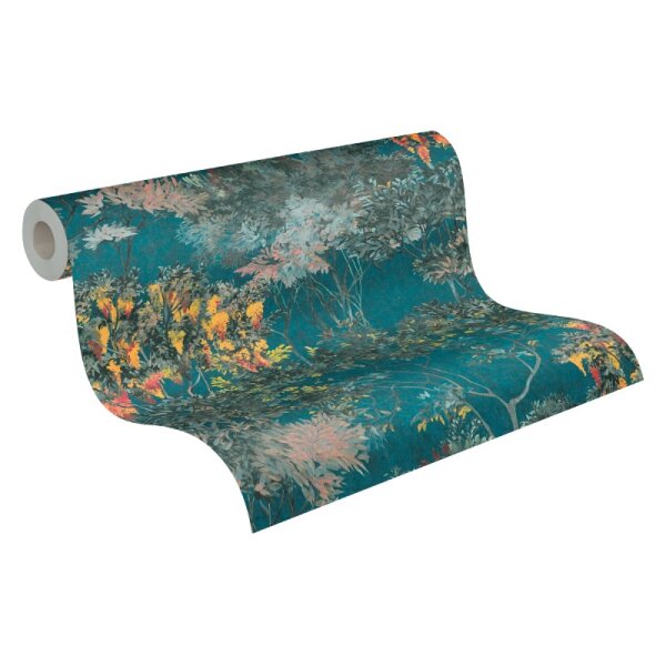 Tapete Blau, Grün, Petrol Architects Paper Vliestapete (391735)