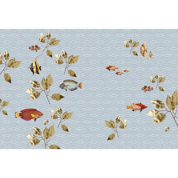 Digitaldruck-Tapete Brilliant fish 1 livingwalls (114337)