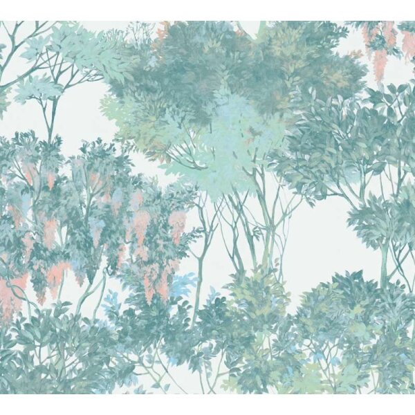 Tapete Weiß, Grün Architects Paper Vliestapete (391733)