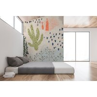 Digitaldruck-Tapete Crayon garden 2 livingwalls (114302)