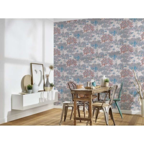 Tapete Weiß, Grau Architects Paper Vliestapete (391732)