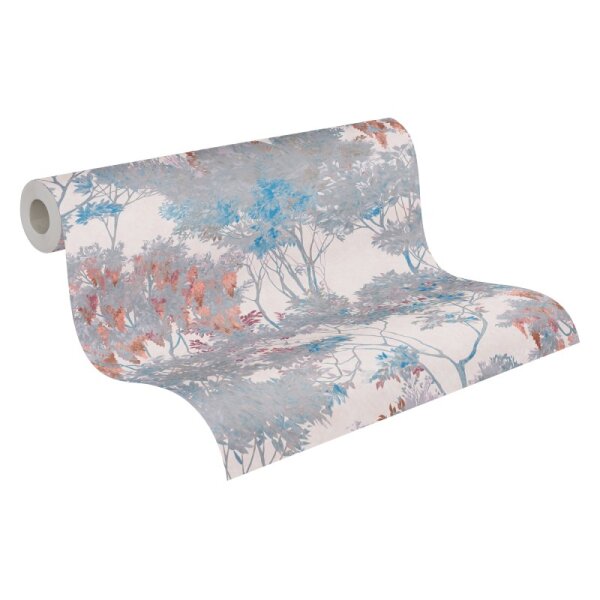 Tapete Weiß, Grau Architects Paper Vliestapete (391732)