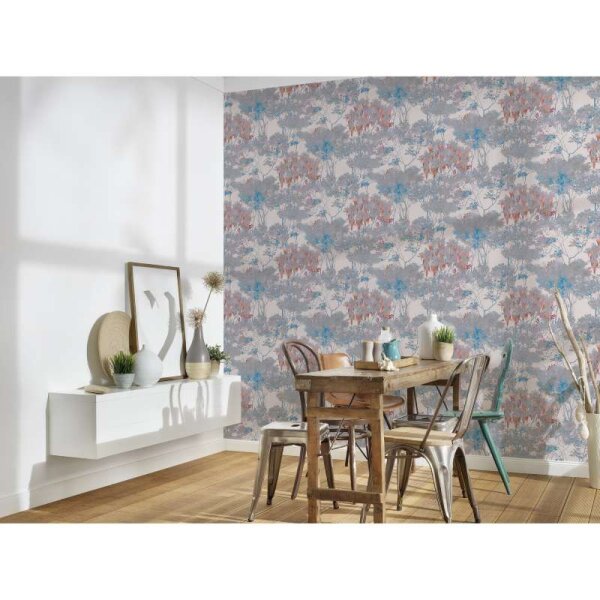 Tapete Weiß, Grau Architects Paper Vliestapete (391732)