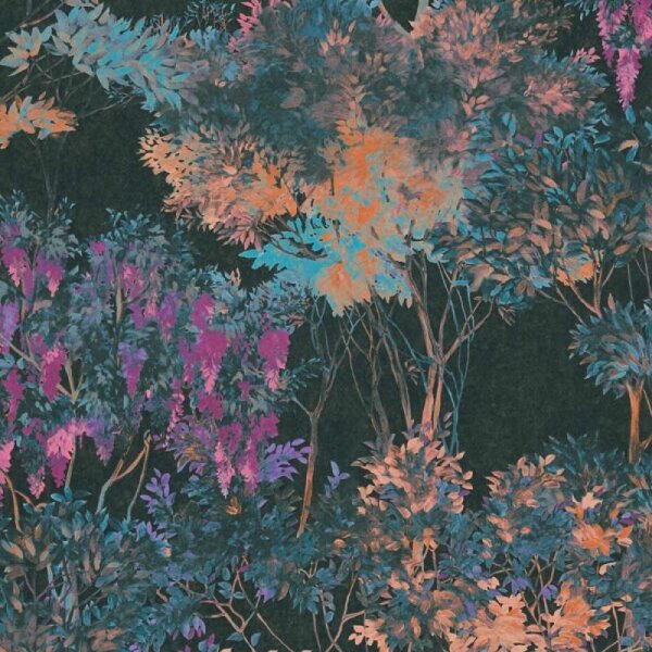 Tapete Schwarz, Blau, Lila Architects Paper Vliestapete (391731)