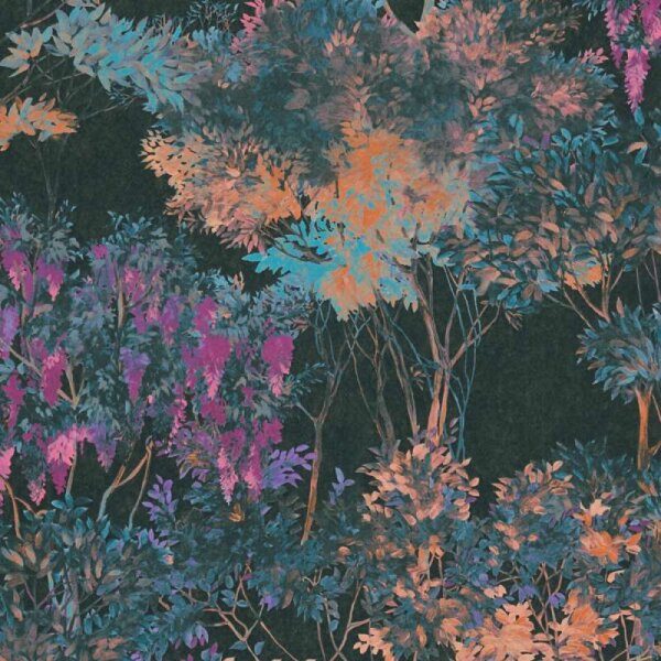 Tapete Schwarz, Blau, Lila Architects Paper Vliestapete (391731)