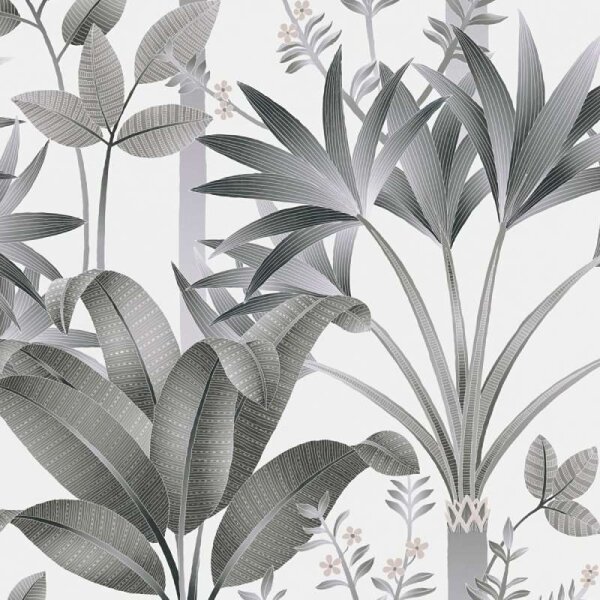 Tapete Weiß, Grau Architects Paper Vliestapete (391725)