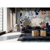 Digitaldruck-Tapete Floral collage 4 livingwalls (114137)