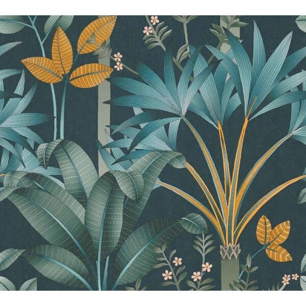 Tapete Blau, Grün, Petrol Architects Paper Vliestapete (391724)