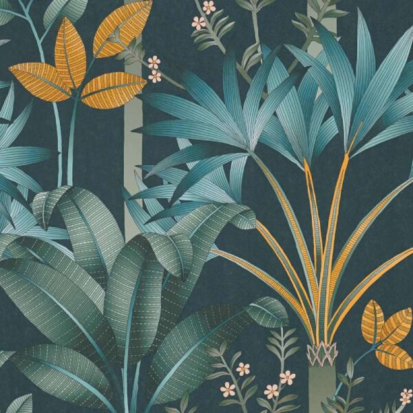 Tapete Blau, Grün, Petrol Architects Paper Vliestapete (391724)