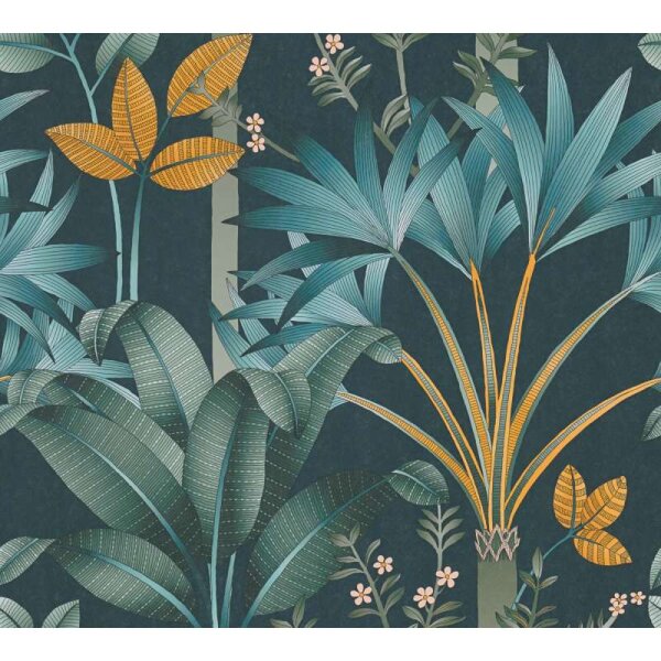 Tapete Blau, Grün, Petrol Architects Paper Vliestapete (391724)