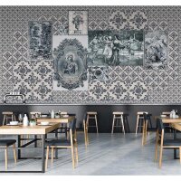 Digitaldruck-Tapete Azulejos 3 livingwalls (114027)