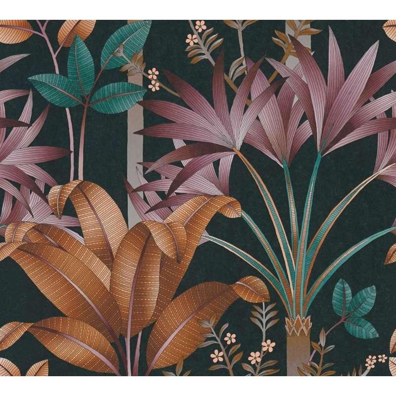 Tapete Schwarz, Braun, Lila Architects Paper Vliestapete (391721)