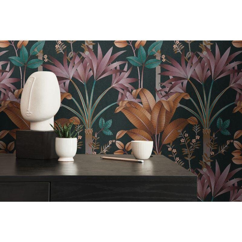 Tapete Schwarz, Braun, Lila Architects Paper Vliestapete (391721)