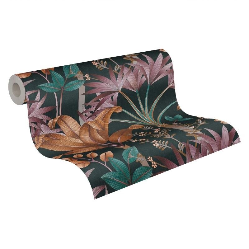 Tapete Schwarz, Braun, Lila Architects Paper Vliestapete (391721)