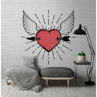 Digitaldruck-Tapete Tattoo you 1 livingwalls (113887)