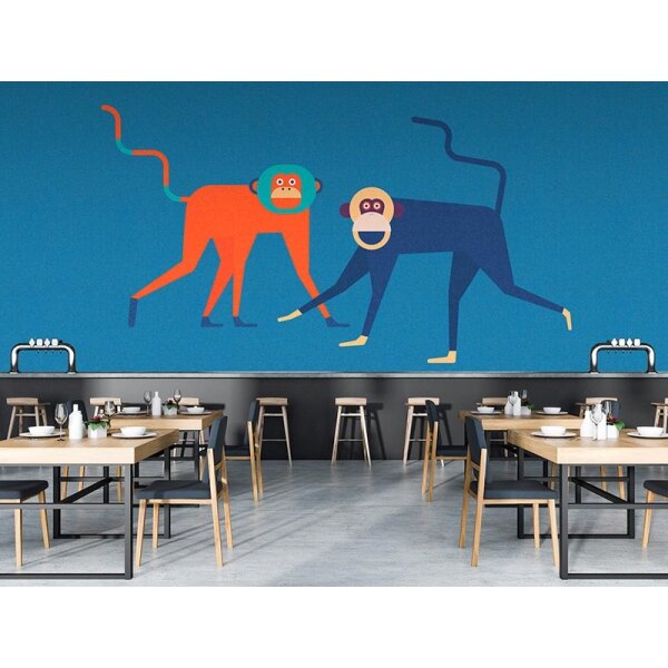Digitaldruck-Tapete Monkey business 2 livingwalls (113817)