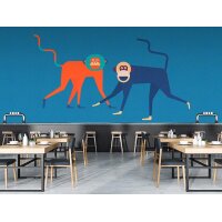 Digitaldruck-Tapete Monkey business 2 livingwalls (113817)