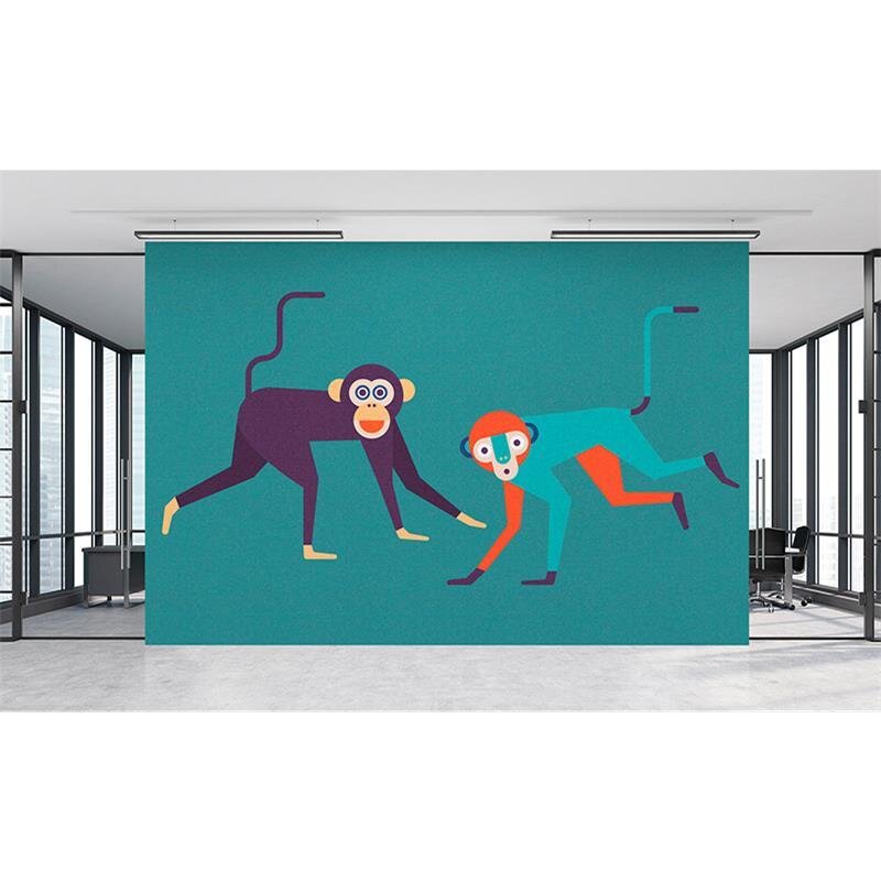 Digitaldruck-Tapete Monkey business 1 livingwalls (113812)