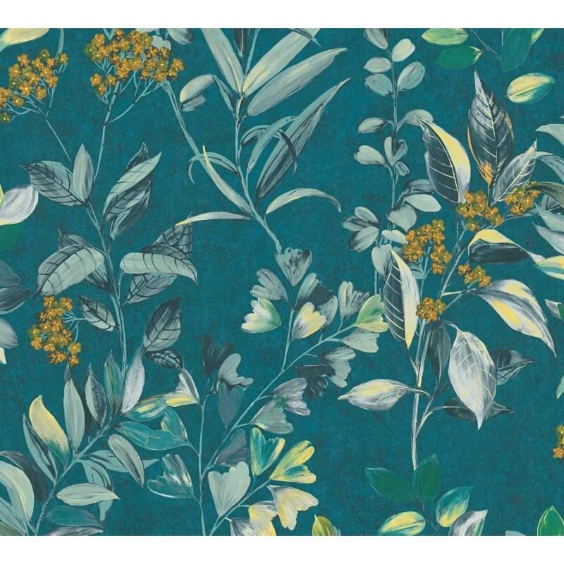 Tapete Blau, Grün, Petrol Architects Paper Vliestapete (391713)