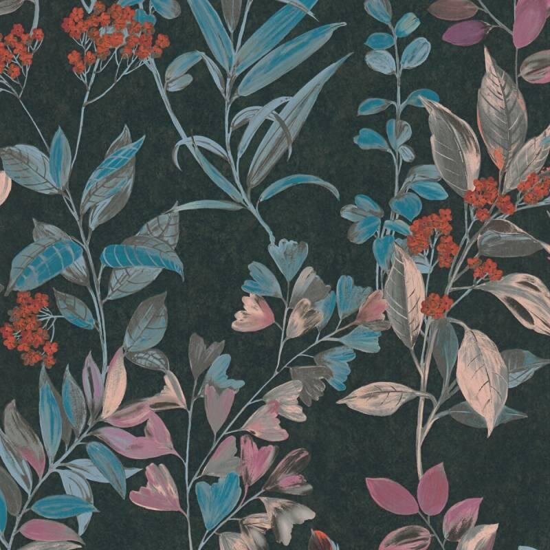 Tapete Schwarz, Blau, Lila Architects Paper Vliestapete (391711)