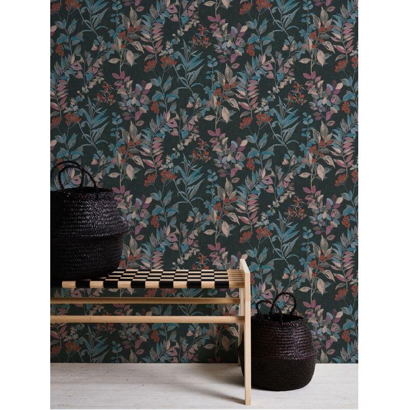 Tapete Schwarz, Blau, Lila Architects Paper Vliestapete (391711)