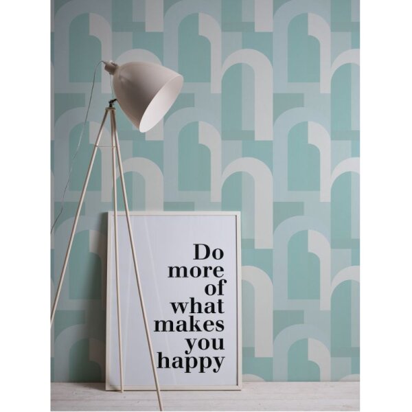 Tapete Türkis, Blau, Grün Architects Paper Vliestapete (391703)