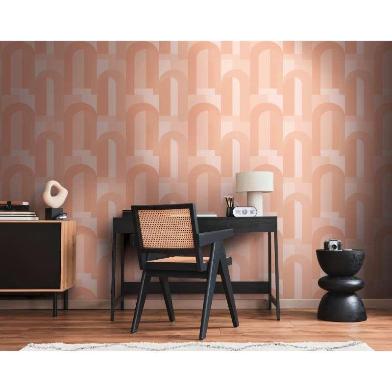 Tapete Orange, Beige Architects Paper Vliestapete (391702)