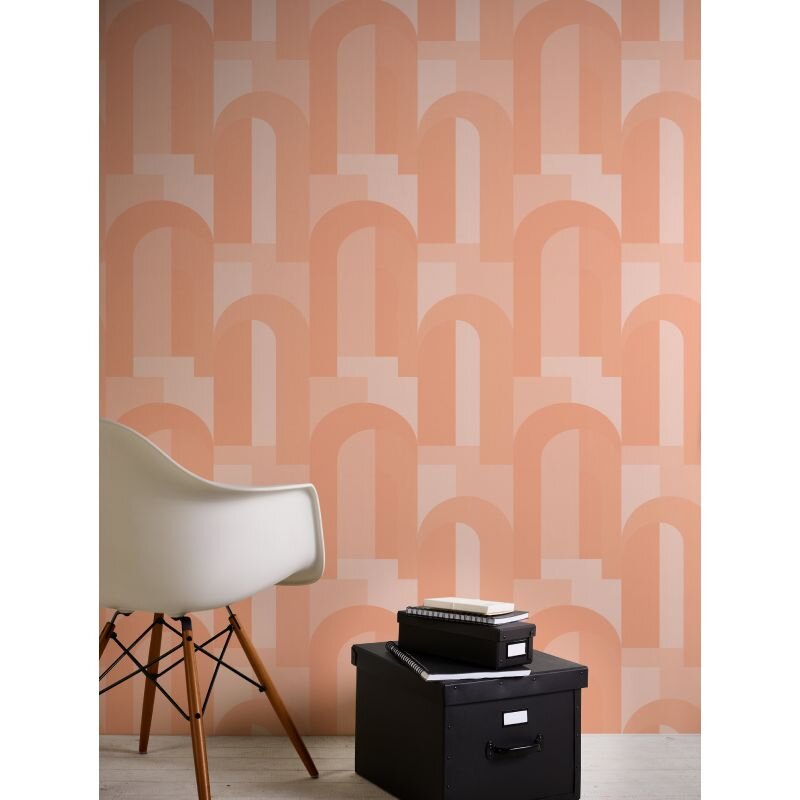 Tapete Orange, Beige Architects Paper Vliestapete (391702)