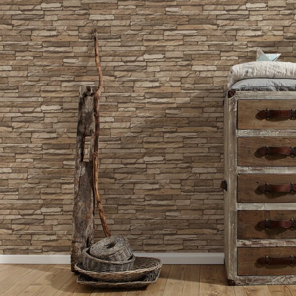 Tapete Braun AS-Creation Vliestapete (958332)