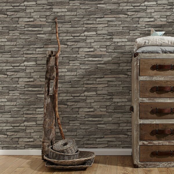 Tapete Braun AS-Creation Vliestapete (958331)