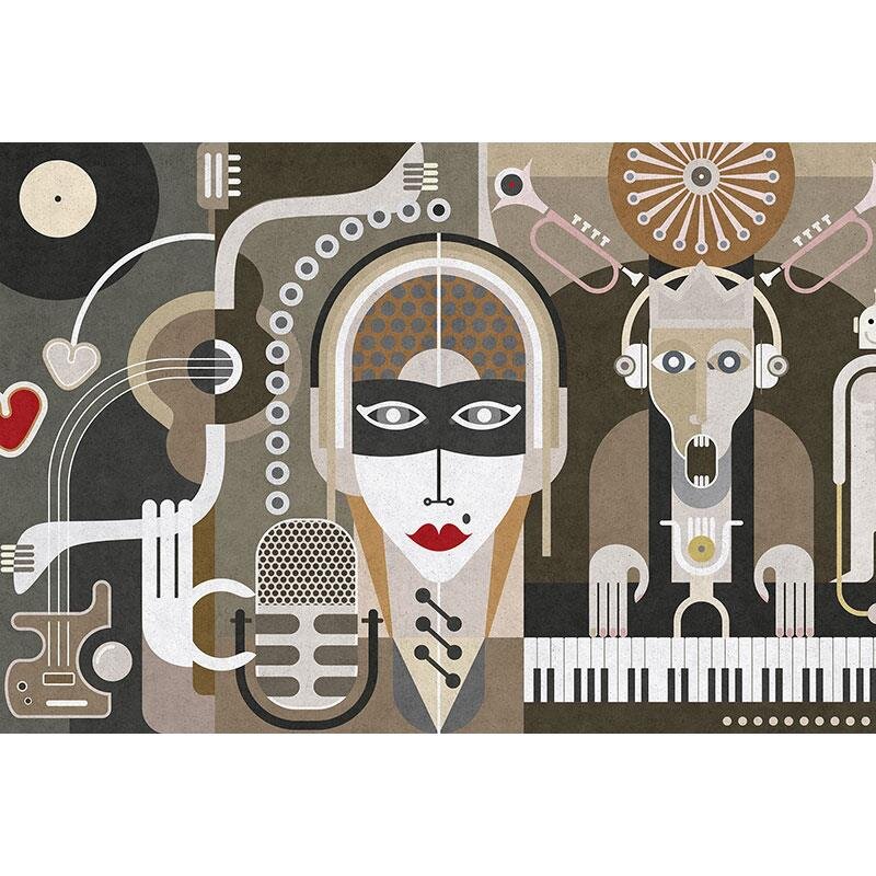 Digitaldruck-Tapete Wall of sound 3 livingwalls (113342)