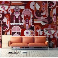 Digitaldruck-Tapete Wall of sound 2 livingwalls (113337)