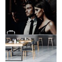 Digitaldruck-Tapete Black tie 1 livingwalls (113257)