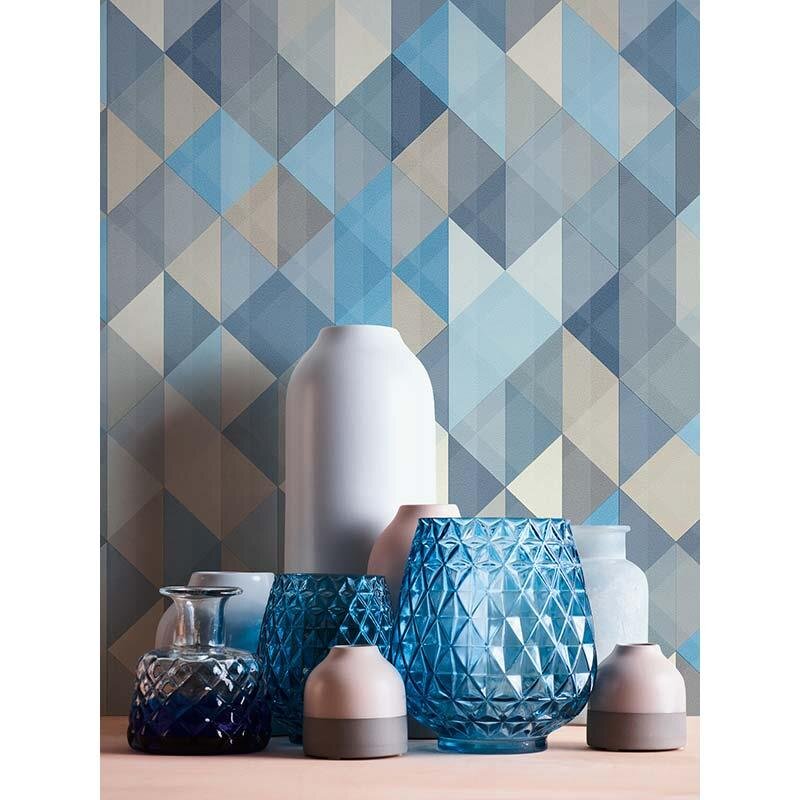 Tapete Blau AS-Creation Vliestapete (367863)