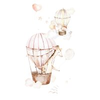 Digitaldruck-Tapete Pastellfarben, Rosa, Wei&szlig; Rasch...