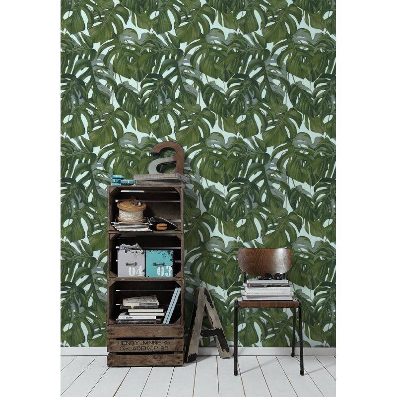 Tapete Grün, Weiß Michalsky Living Vliestapete (365193)