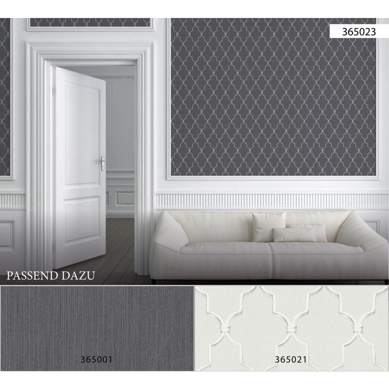 Tapete Grau, Silber, Schwarz, Anthrazit Michalsky Living Vliestapete (365023)