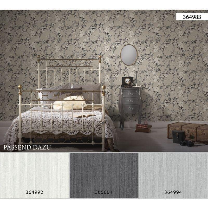 Tapete Schwarz, Anthrazit Michalsky Living Vliestapete (365001)