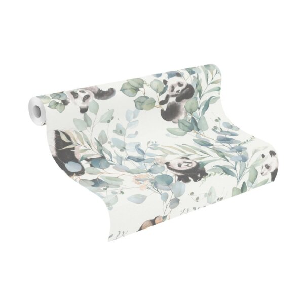 Tapete Blau, Grün, Pastellfarben Rasch Vliestapete (301144)