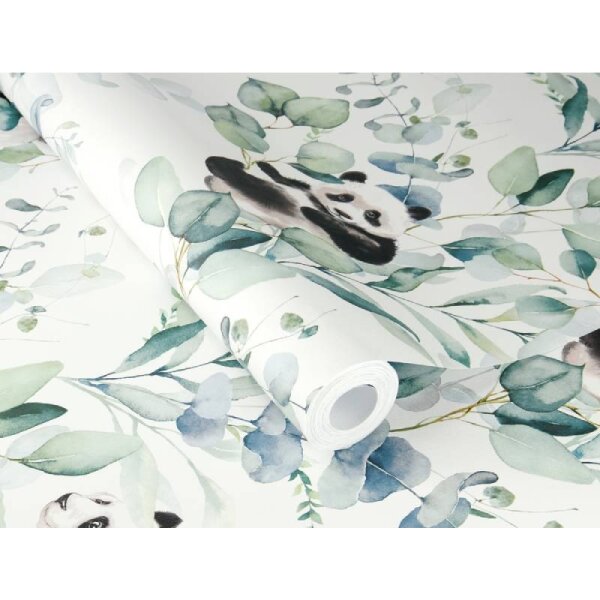 Tapete Blau, Grün, Pastellfarben Rasch Vliestapete (301144)