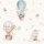 Tapete Blau, Pastellfarben, Weiß Rasch Vliestapete (300512)